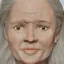 Gesichtsrekonstruktion der aus der Jungsteinzeit stammenden Frau