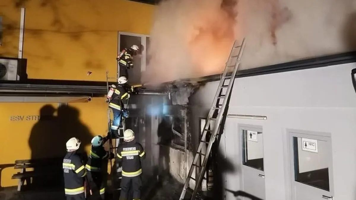 Die Feuerwehr konnte den Brand rasch unter Kontrolle bringen
