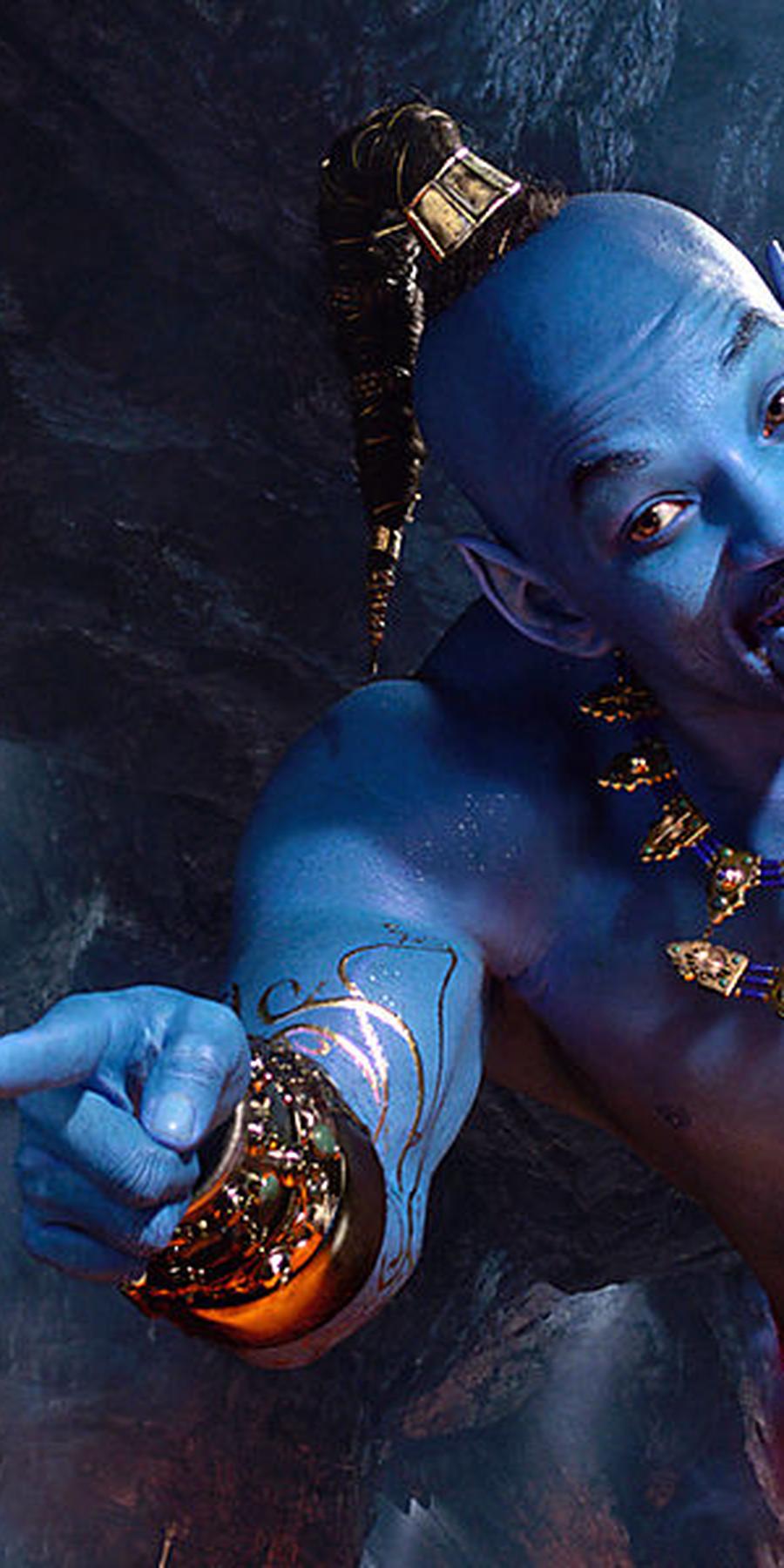 Will Smith uber Aladdin Geist aus der Wunderlampe Mich hat kurz der Schlag getroffen