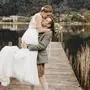 Frisch verheiratet und schwer verliebt: Anna und Jakob Ebner