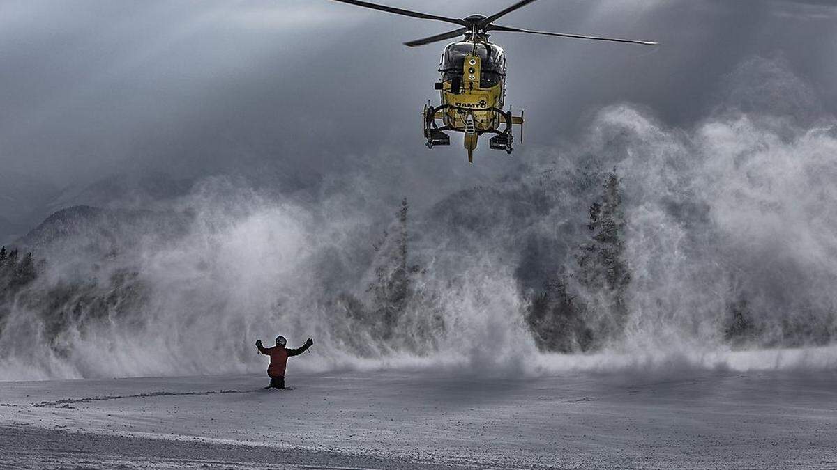 5 Rettungshubschrauber in der Steiermark im Einsatz