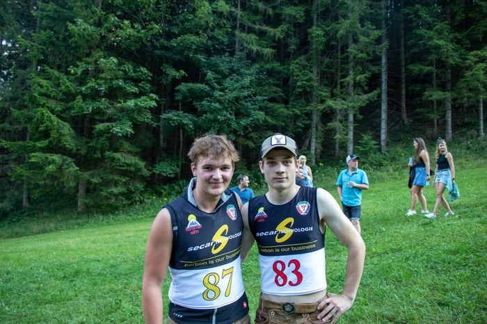 Samuel Reiter (rechts im Bild) belegte den dritten Platz.