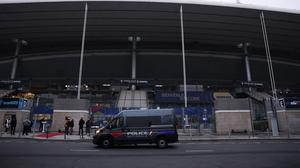 Beim Stade de France wird hohes Polizeiaufkommen erwartet