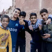 Jugendliche in Marrakesch