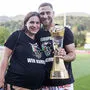 Shon Weissman und seine Eden warten auf auf die Geburt