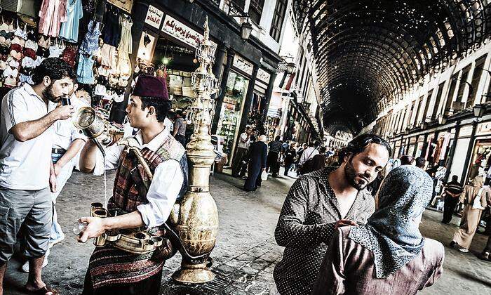 Leben vor dem Krieg: In der Altstadt von Damaskus