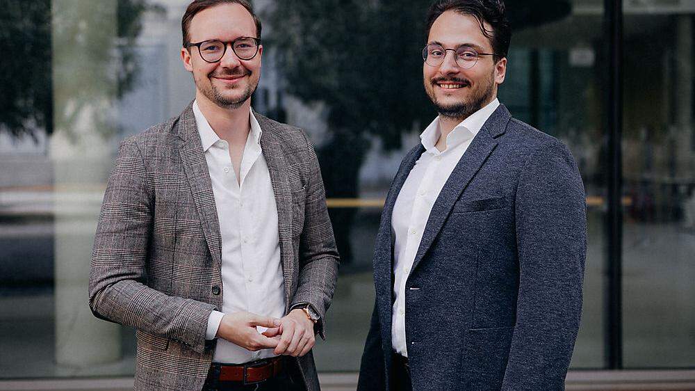 Die Start-up-Gründer: Stefan Kremsner und Stefan Lendl	