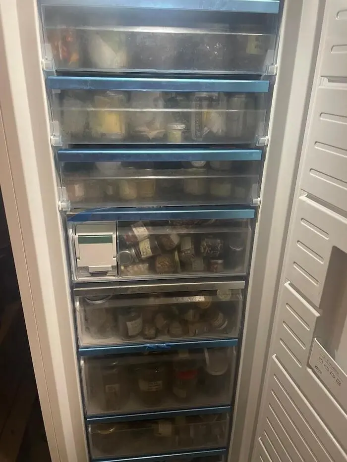 Etwa 300 Sorten hat die gebürtige Kärntnerin in mehreren Tiefkühlern vorrätig