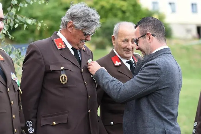 Außerdem wurden im Rahmen des Festaktes Landesverdienstkreuze (1x Gold, 1x Silber und 2x in Bronze) vergeben.