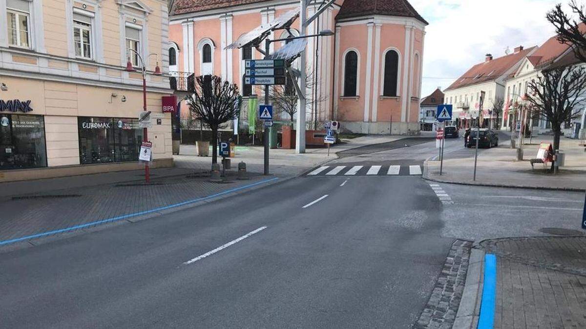 Teilweise waren im Bezirk, so wie hier in Gleisdorf, während des Lockdowns kaum Autos auf den Straßen zu sehen