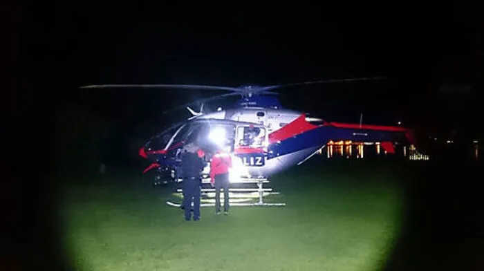 Kärntner Hubschrauber bei Rettungsaktion am Dachstein im Einsatz