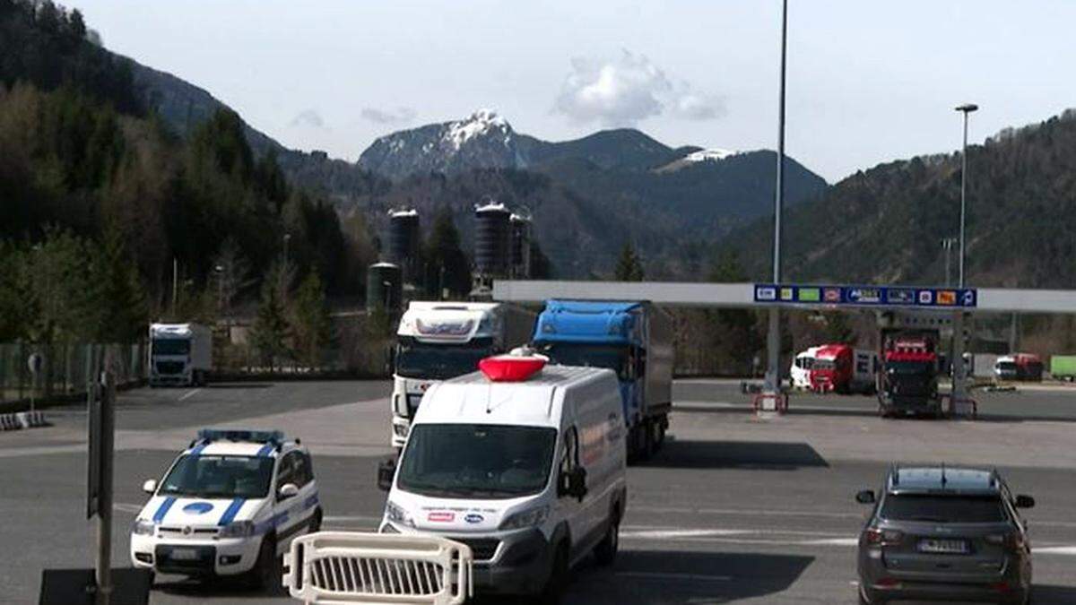 Am Autoporto in Pontebba wurde Kaffee gestohlen