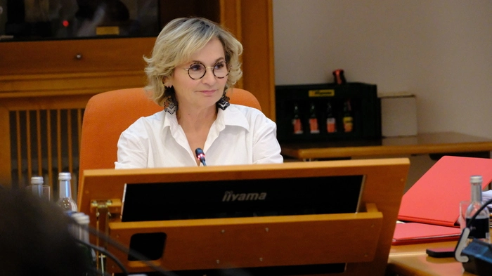 Bürgermeisterin Elisabeth Blanik (SPÖ) in der gestrigen Gemeinderatssitzung