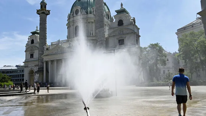 Hitze in Wien 