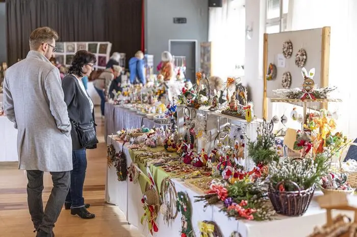Frühling in Ebenthal Ostern Osterdeko Osterausstellung Hobbykünstler Gurnitz Klagenfurt März 2024