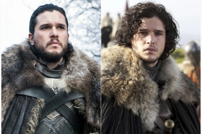 In den Büchern von George R.R. Martin ist Jon Snow zu Beginn der Erzählung 14. Kit Harington war beim Auftakt der Serie 25.