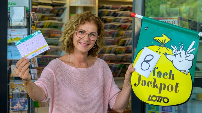 Erstmals in der Geschichte der Österreichischen Lotterien war am Sonntag ein Achtfachjackpot zu knacken. Gelungen ist das mit einem in der Steiermark platzierten Quicktipp
