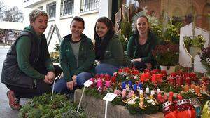 Blumen Kleissner hat sein Floristikgeschäft vor dem Zentralfriedhof