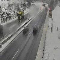 Mittwochfrüh fielen im Packabschnitt rund zehn Zentimeter Schnee