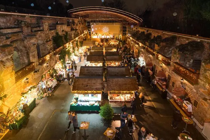 Weihnachtsmarkt auf dem Grazer Schlossberg