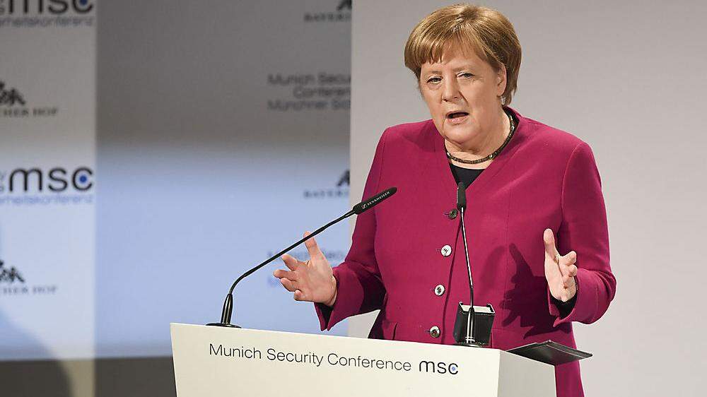 Die deutsche Kanzlerin Angela Merkel