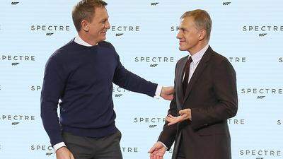 Gegenspieler in "Spectre": Daniel Craig und Christoph Waltz