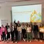 Die Projektgruppen des FH Joanneum Instituts für Gesundheits- und Tourismusmanagement mit Dozentin Bianca Fuchs-Neuhold und Katharina Sommer von Klimawandelanpassungsregionen (KLAR!), Netzwerk Südost und KLAR! Mittleres Raabtal