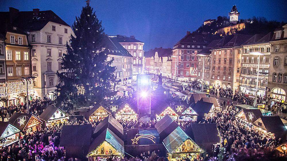 In zehn Tagen sperren die Christkindlmärkte in Graz auf