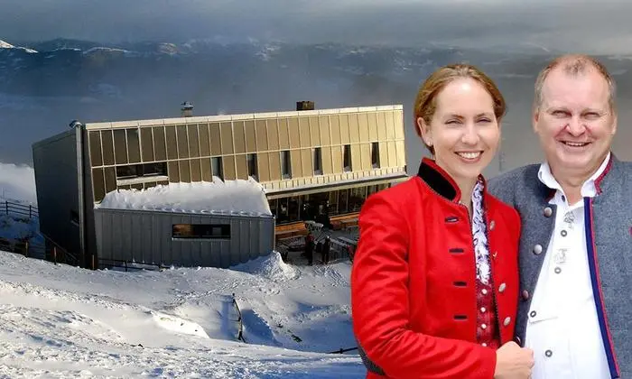 Sandrine und Peter Fleißner führen das Gipfelhaus am Dobratsch