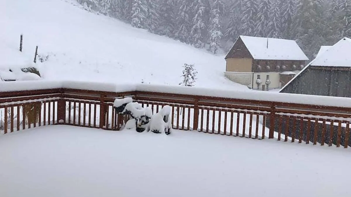 Wintereinbruch im Bezirk Murau