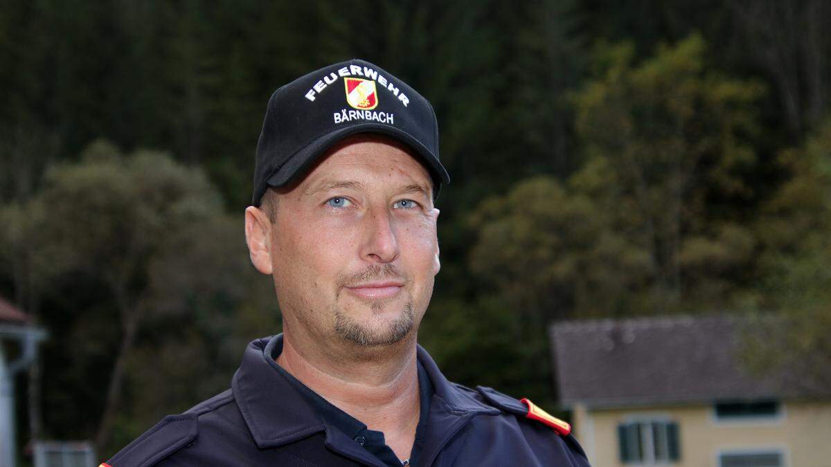 ABI Bernhard Haller, Kommandant der Freiwilligen Feuerwehr Bärnbach | ABI Bernhard Haller, Kommandant der Freiwilligen Feuerwehr Bärnbach