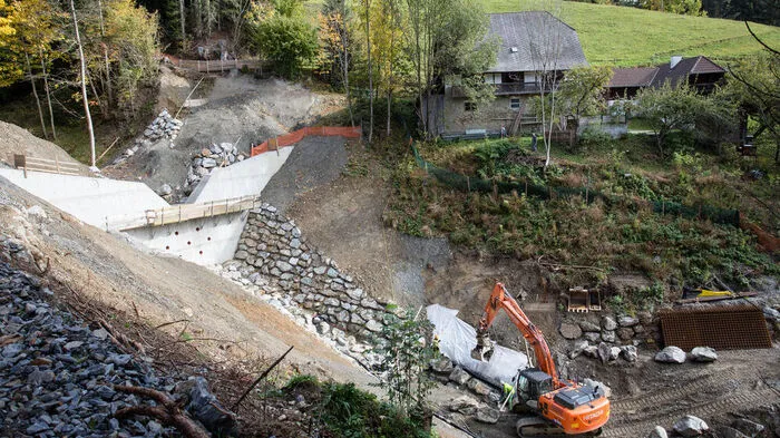 Hochwasserschutz in Gasen