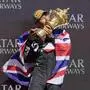 Lewis Hamilton wurde nach seinem Triumph emotional