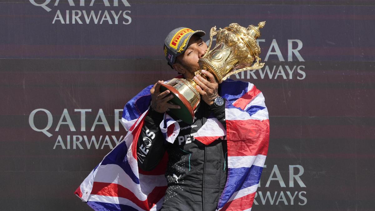 Lewis Hamilton wurde nach seinem Triumph emotional