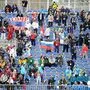 Biathlon-Fans sind in Finnland dabei