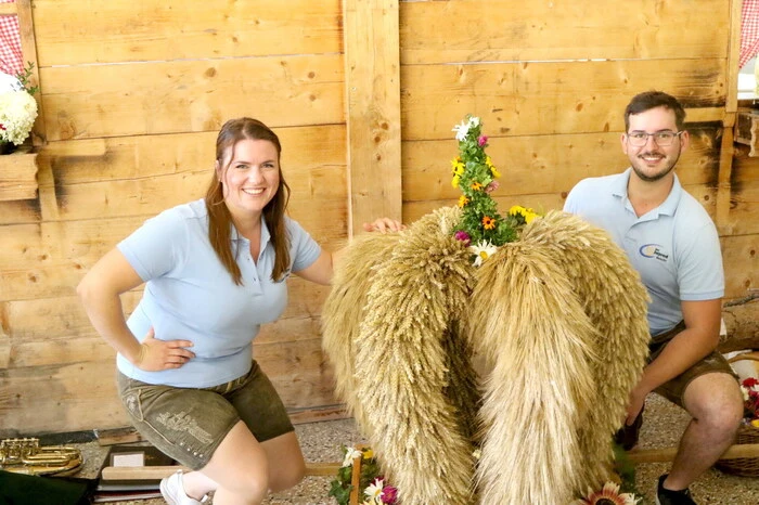 Die Landjugend (LJ) Metnitz lud unter Obmann Sebastian Riegler und Leiterin Sarah Ruhdorfer am Sonntag zum Erntedankfest (Foto).