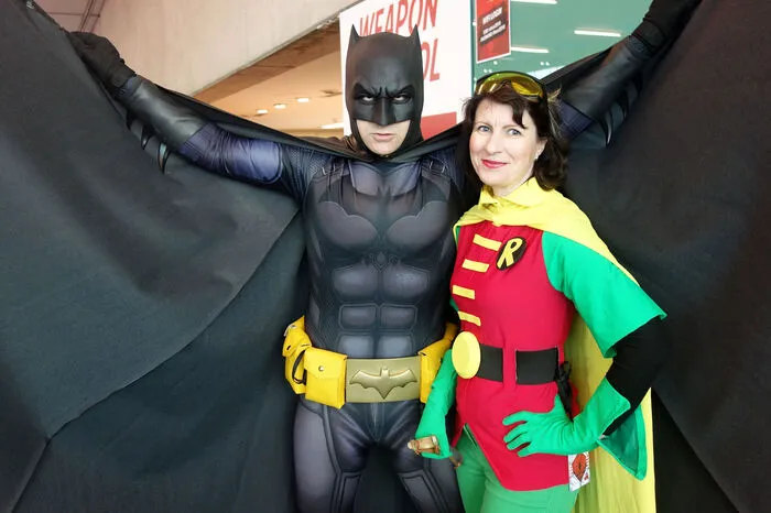 ... auch besser so, weil Batman und Robin ebenfalls auf der gleichen Veranstaltung unterwegs waren.