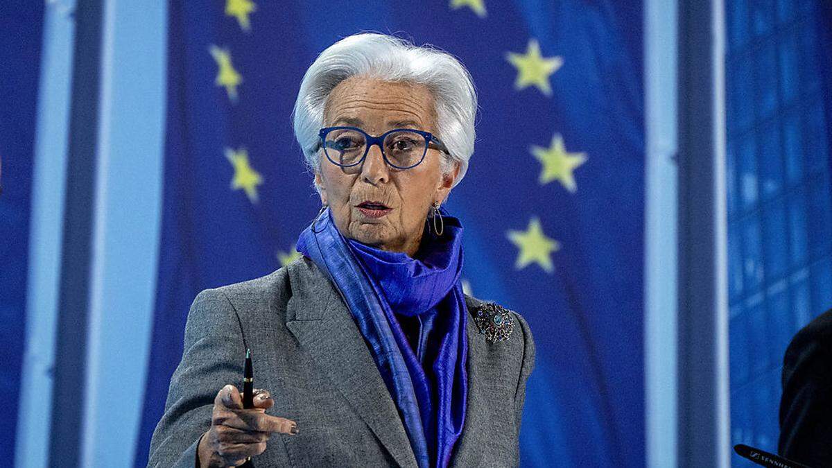 EZB-Präsidentin Christine Lagarde