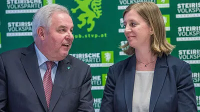 Schützenhöfer präsentierte  Eibinger-Miedl als Buchmanns Nachfolgerin