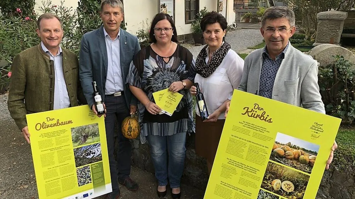 Liane Berghofer (2.v.re.) lädt zu einer grenzenlosen kulinarischen Begegnung in die Berghofermühle