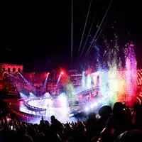 In der Arena von Verona gingen die Olympischen Spiele in Mailand und Cortina zu Ende