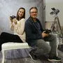 Natja und Dietmar Kump in ihrem Fotostudio in Stallhofen