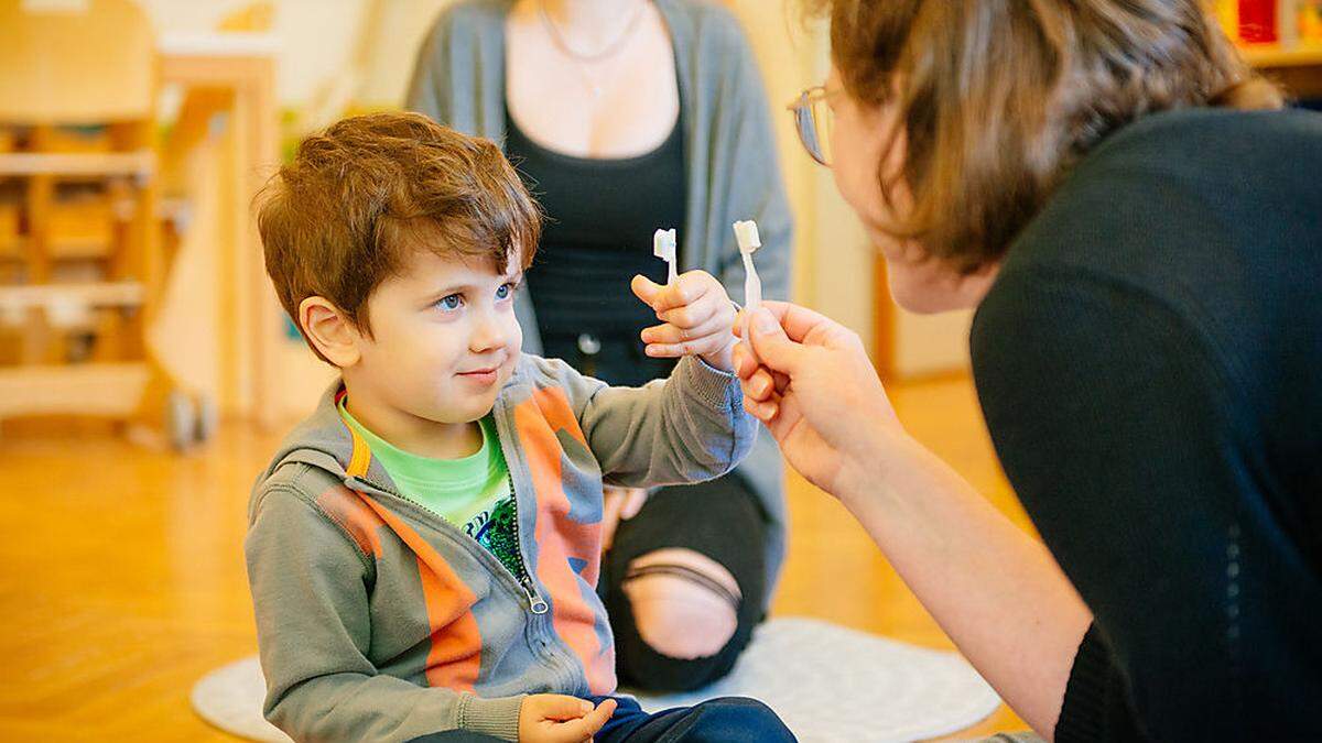 Bei Wiki (größter privater Träger von Kinderbetreuungseinrichtungen in der Steiermark) hat man die Lollipop-Tests auch schon im Mai getestet