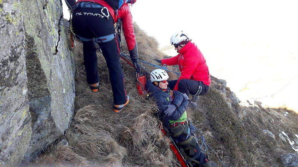 Eine Person musste am Gertrusk gerettet werden