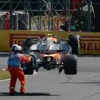 Lando Norris crashte seinen McLaren