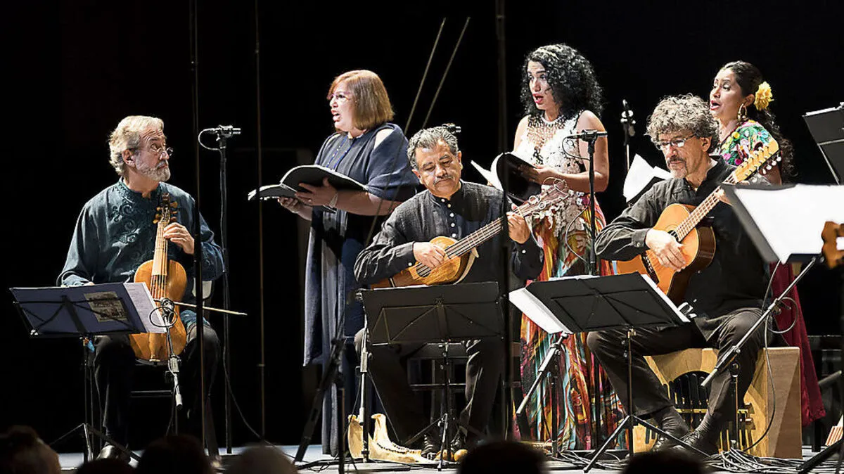 Jordi Savall (links) als Reiseführer nach Südamerika
