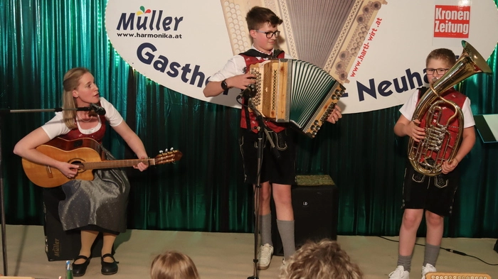 Auch einige Ensembles und Familienmusiken betraten an diesem Ostermontag die Bühne beim GH Hartl. 