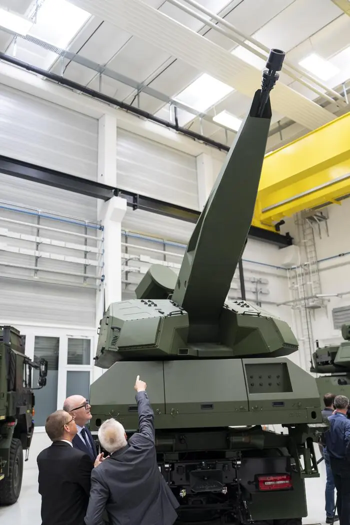 Der Geschützturm Skyranger 30 wird in Rheinmetall-Werk in Zürich-Oerlikon gefertigt