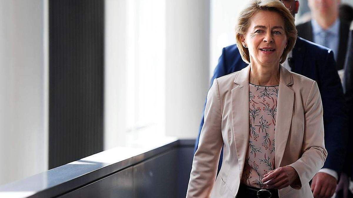  EU-Kommissionspräsidentin Ursula von der Leyen