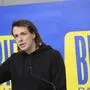 Bierpartei-Chef Dominik Wlazny wirbt in Graz für Unterstützer für die Nationalratswahl 